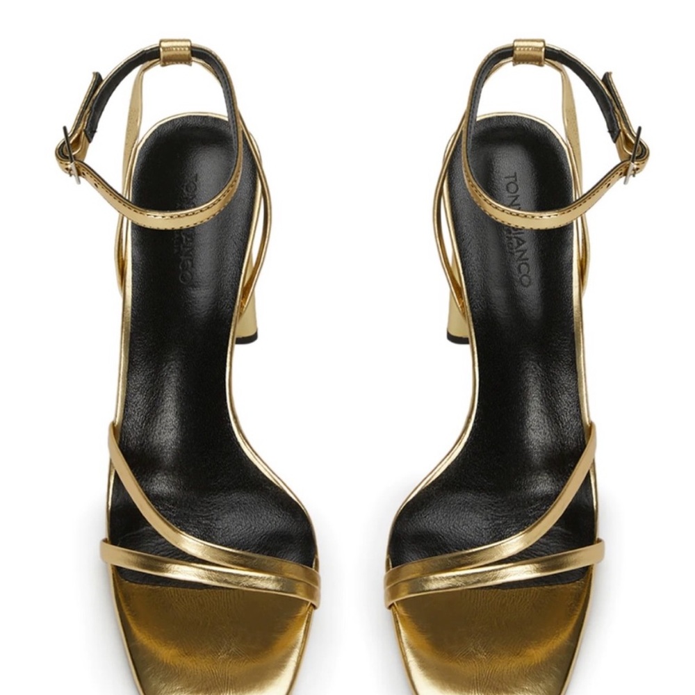 Tony Bianco Fiancé Heels in Gold - Picture 4 of 5